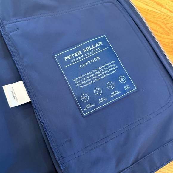 Peter Millar Men's Navy Contour (Golf) Jacket in Navy (Size S) - Picture 11 of 16